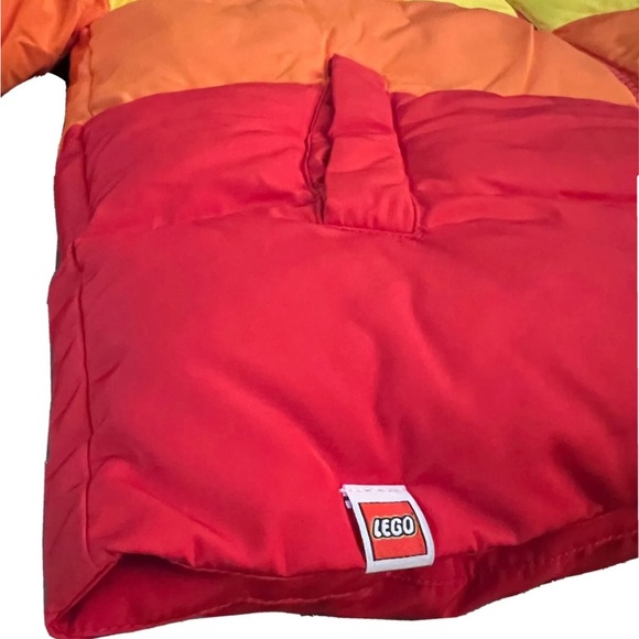 LEGO Collection Ladies Color Block Puffer Jacket/Vest Colorful Women's XS S M L - Picture 5 of 6